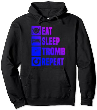 Herren Posaunisten Jazz Posaune Blechbläser Pullover Hoodie