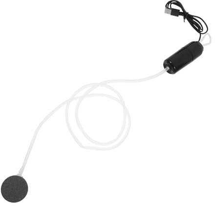 Angoily Aquarium USB Sauerstoffpumpe Tragbare Ultra-leise Luftpumpe Für Fischbecken Hohe Für Wohnungen Und Einfache Bedienung Und Benutzerfreundlich