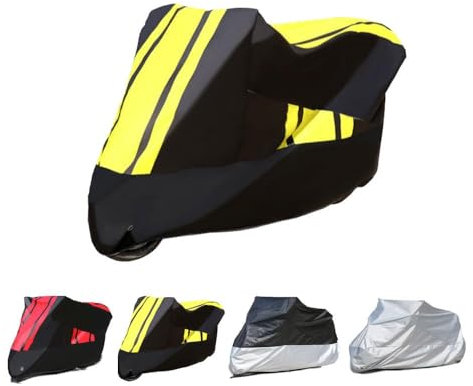 DCAJHSD Funda Moto para Yamaha R6,Resistente Engrosado Impermeable Cubierta Motocicleta Funda Protector Accesorios,D