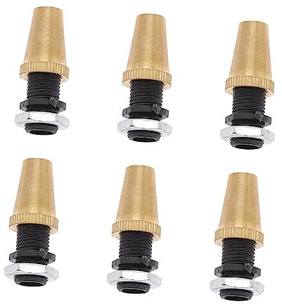 Uonlytech 6pezzi Connettori Per Elettrici Grip Per Accessori Per Illuminazione e Lampade Design e Resistente Protezione Sfilacciamento e