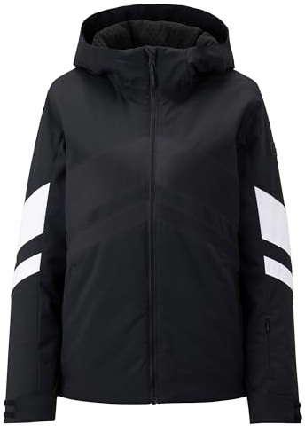 Ziener Taraina-z Giacca da Sci/Snowboard, Traspirante, Impermeabile, Nero, 44 Donna