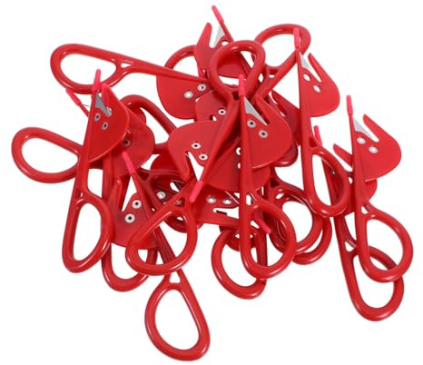 DECORNIJIA Set de Couteaux Acier Inoxydable pour et Nettoyer Intestins de Volaille Ustensiles de Cuisine Abs Outils Portables Multifonctions pour Usage Domestique et Couleur