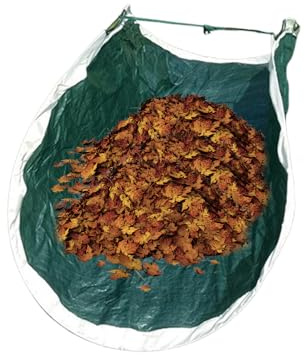 Sacchetti per prato, pieghevoli, riutilizzabili, per giardino, raccolta rifiuti efficienti, per foglie di, detriti da giardino, ritaglio dei rifiuti del prato, manutenzione esterna
