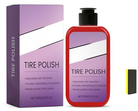100g Pneumatico annerimento Pulitori Ruote Per Auto Detailing Vernice Rimozione Ferro Cleaner Cerchi Rimozione Ruggine Spazzola Pneumatico