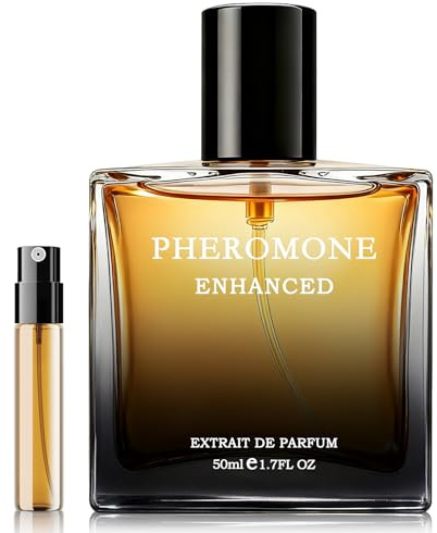 Parfym Herr - 50ml Alla Hjärtans dag Gåva, Parfym Män, Långvarig Doft, Presentpåse Jul, Citrusbaserad Träig Chypre, Feromoner Parfym herr, Pheromon Parfym