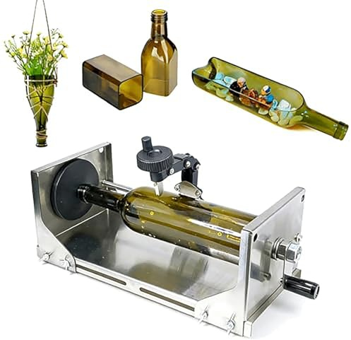 Kit de coupe de bouteille en verre, outil portable pour couper du vin, de la bière et des bouteilles rondes, accessoires de bricolage et de projet de maison
