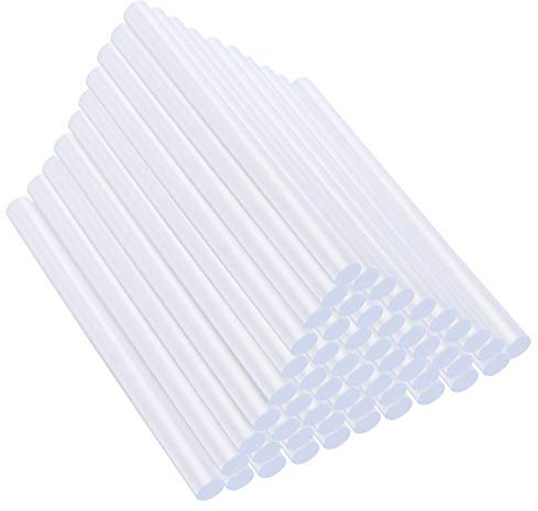 Coolty 100 Pack Hot Glue Sticks 11mm x 100mm Hot Melt Gun Sticks Adhesive Glue Sticks for 60W Glue Gun Household Repairs DIY Art Craft