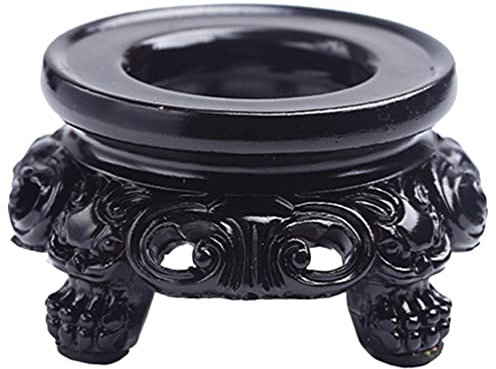 YARNOW Glaskugel Ständer Harz Kristallkugel Display Ständer Aufbewahrung Vintage Halter Fotokugel Wahrsagerkugel Basis Halterung Zuhause Büro Dekoration