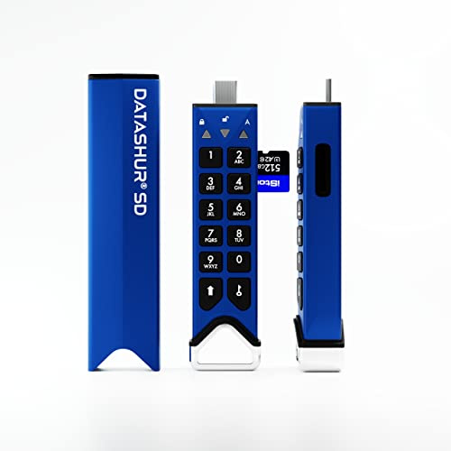 Unidad SD datAshur de 1 TB + microSD iStorage | Protegido con contraseña | Colaboración Segura | Compatible con FIPS