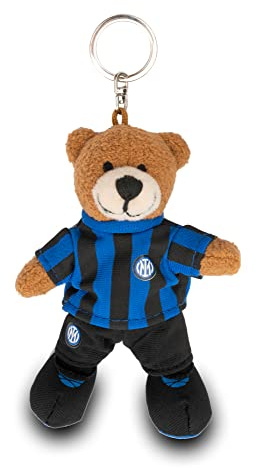 Inter Unisex - Adulto Portachiavi Inter F.C., Beige, 10 cm