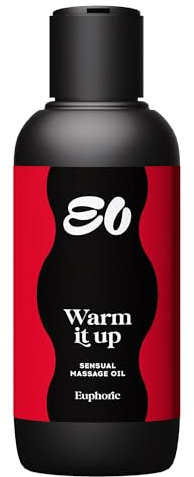 Euphoric Massage Oil, 250ml – Relaxing & Nourishing - Jojoba & Sunflower Oil – Lightweight & Long-Lasting Formula – Ideal for Body Massage & Skincare – Made in Germany