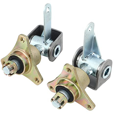 Go-Kart-Radnabe, Go-Kart-Nabe und Spindel, ATV-Rad, und Zubehör, 17 Mm, 3-Bolzen-Vorderradnaben, Lenkspindel, Stahllegierung für 6-Zoll-Reifen, Quad-Bike, ATV, Go-Kart