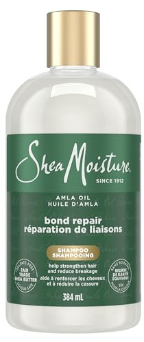 Shea Moisture Bond Repair Shampoo Amla Oil Deeply Cleanses And Removes Build Up To Repair Hair Bonds With Hydroplex Technology And Amla Oil With Restorative HydroPlex Infusion 13 Fl Oz