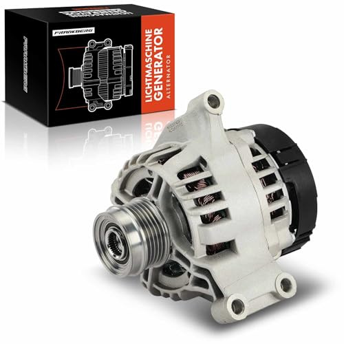 Frankberg Lichtmaschine Generator 120A 51854903 | Kompatibel mit Giulietta 940, Mito 955, Grande Punto, Linea 110 323, Bravo II 198, Delta III 844, Punto Evo 199