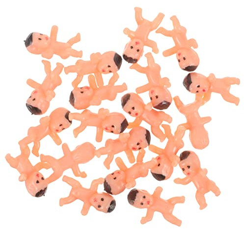 Alasum 20st Engel Puppe Puppe Kleine Babygeschenke Puppenhaus-miniatur Kleine Glöckchen Kuchendekoration Kinder Babyspielzeug Mini- Eiswürfelspiel Babys Spielzeuge Plastik