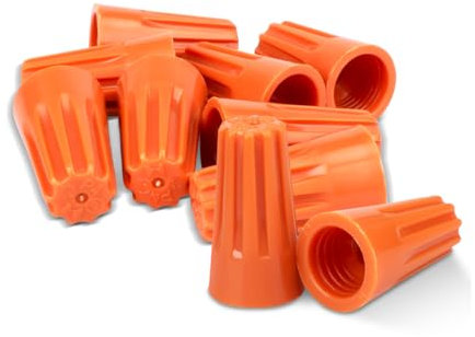 Innfeeltech 10 Piezas Conexión Eléctrica Tornillo Tuerca Tapa Conector, Tuerca Tapa Conexión para Alambre de 2.5-4mm².