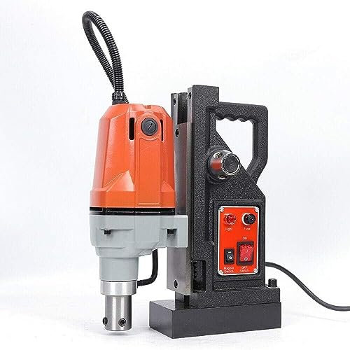 1100W Magnetic Drill Press,High Speed Benchtop Power Drill Machine Magnet Force Tapping Magnetic Drill Press
