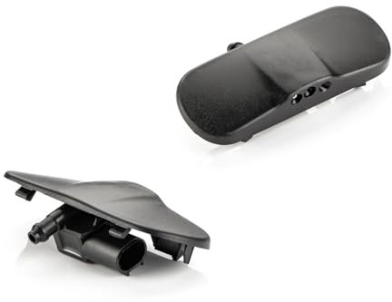 LST 2x Waschwasser Spritzdüse Wischer Scheibenwaschdüse links rechts beheizbar kompatibel mit Audi A1 A3 A4 A5 A6 A7 A8 Q3 Q5 Q7 R8 TT Seat Exeo Leon VW Amarok Caddy Passat CC Crafter Multivan T6 MAN