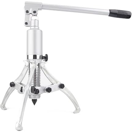 Kit di estrazione per cuscinetti mozzo con apertura massima di 50 cm/19,6 pollici, estrattore idraulico per ingranaggi da 50 tonnellate/110.000 libbre, estrattore separatore a 2 o 3 ganasce per moz