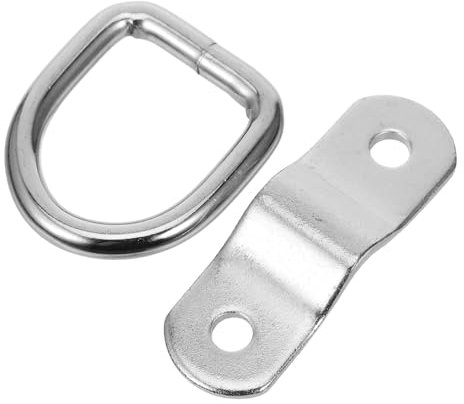 LOPUNER Ancoraggio D Ring Heavy Duty per Furgoni e Camper Fissaggio Sicuro per Carichi Pesanti Installazione Facile e Materiale Resistente Adatto per Uso e Ripetuto
