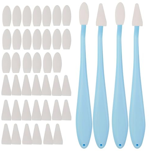JYNXOR Kit da Gomma Pane 4 Gomma per Schizzi, con 40 Teste Spugne Kit Disegno Professionale Forniture Artistiche per per Pittura Schizzo, Tortillons per Ombreggiare, Dettagliare e Correggere i Disegni