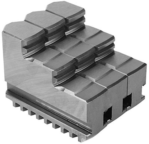 Mors Internes 20CrMnTi, Jeu de 3, Haute Précision, Compatible Mandrin 8 Pouces K11-200 – Résistance à l’Usure, Robustesse et Durabilité, Usage Industriel CNC
