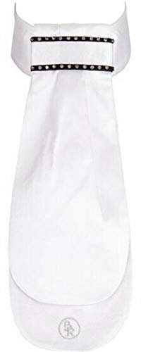 BR Plastron London Kind m/Strass - Weiß, Einheitsgröße, Satin/100% Polyester, Klettverschluss - Reiter, Equestrians - Kinder - Female - Festliche Anlässe - Plastron