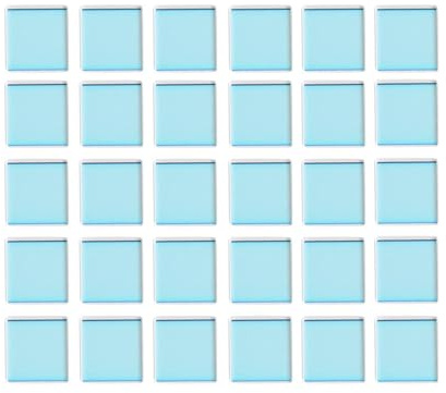 Quanmin 30pcs /1 Lot 8mm×8mm×0.7mm 650nm IR-Cut Blocking Filter Square Optical Multi-Coating Color Low-Pass IR Filters for Camera Sensor