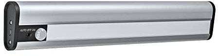 LEDVANCE LED batteridriven lampa, lampa för inomhusbruk, rörelsesensor, dag-natt-sensor, kall vit, 300,0 mm x 50,0 mm x 22,0 mm, linjär LED mobil USB