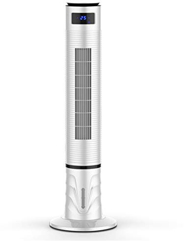 Air Cooler Ventilateur Colonne évaporatif Climatiseur Refroidisseur d'air avec Humidificateur 3en1 Ultra Silencieux évacuation Simple (White)
