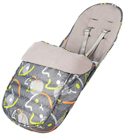 Cosytoes Saco para bebé, impermeable y resistente al viento, con forro polar, ajuste universal para cochecitos, cochecitos, cochecitos y cochecitos