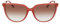 Calvin Klein Damen CK21706S Sonnenbrille, Milky Persimmon, Einheitsgröße