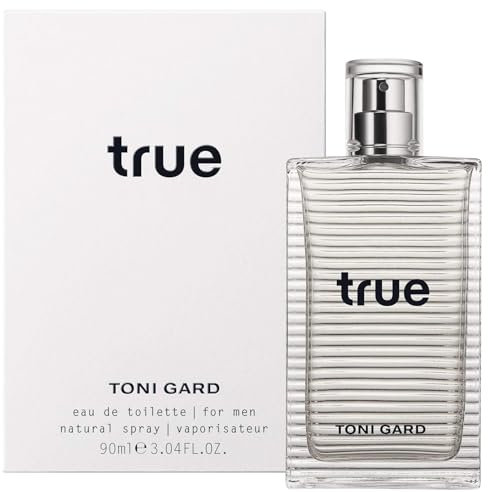 Toni Gard TRUE FOR MAN Eau de Toilette 90 ml, zitrisch-frischer Herrenduft mit Moschus, Zedernholz, Vetiver, Ananas, Bergamotte und Iris