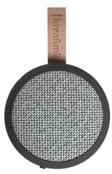 KREAFUNK aGO II Fabric, Portable Bluetooth 5.1 Speaker, True Wireless Stereo, Up to 25 Hours Playback Time, Black