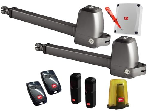 BFT ATHOS AC A25 KIT - Motor para puerta giratoria (2 hojas, set 5 en 1)
