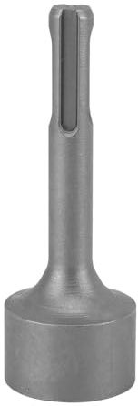 KKPLZZ Embouts de Pilote de Tige de Terre, Douille en Acier, Installation Facile, Outils de Forage Robustes et Légers pour Perceuse à Percussion SDS Plus (19mm)