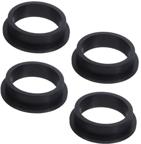 POPETPOP 4pezzi Guarnizione Tubo Flessibile Piscina Silicone Anello Tenuta Ricambio Per Pompa Filtro Passacavi Guarnizione Piscina Nero