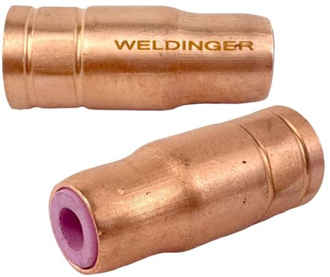 WELDINGER Doppelpack Fülldraht-Gasdüse 150 A für MIG MAG Brenner MB15 MB 150