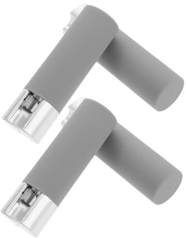 BATHVEVE 4piezas Accesorios para Persianas Tiradores Peso Cordón Cortina Gris Antideslizante para Enrollables Ventanas