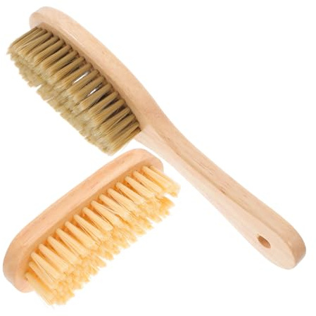FRCOLOR Brosse à Sable pour Enlever Sable Plage Brosse De Nettoyage Solide Lot 2 Pièces Usage Plage Et Surf Portable pour Vacances