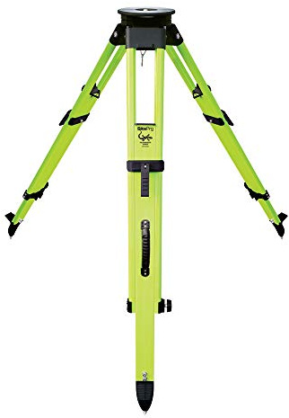 SitePro Robotic Fiberglass Tripod Salamander Tripod Fluorescent Green