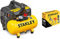 STANLEY DST 100/8/6 - Compressore Silenzioso (59dB) + KIT 6 STANLEY