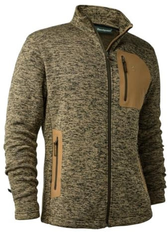 Deerhunter Sarek Knitted Jacket - Butternut Melange