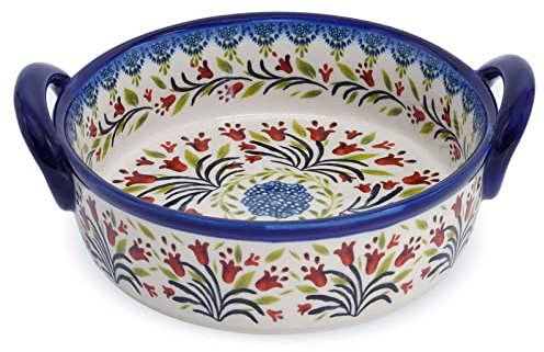 Kleine Auflaufform Für 1 Person, Lasagne Auflaufform Klein 950ml, Ofenform 21x18,5x7 Cm-Tulpe-runden 950ml