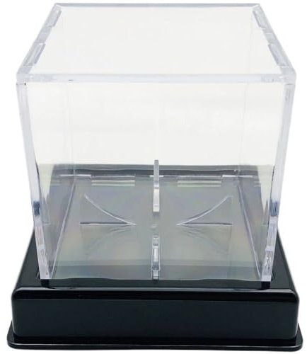 Baseball-Halter-Display-Box Halterung, Staubdicht, Golf-Tennisball, Transparentes Gehäuse, Acryl-Baseball-vitrine