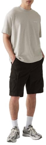 Levi's Pantalones Cortos Cargo Grandes y Altos para Hombre, Meteorita, 50 Grande Alto