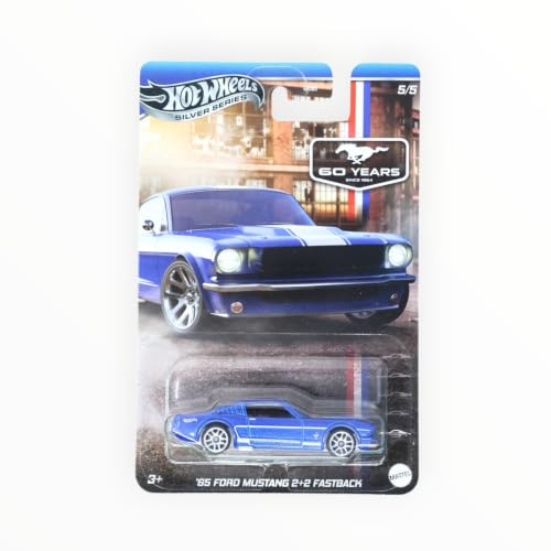 Ford Mustang Fastback 2+2 JBY54 | Hot Wheels Silver Series Fahrzeug