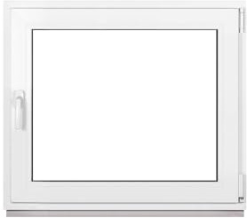 Framex Kellerfenster Fenster Kunststofffenster Weiß Breite x Höhe 95 x 75 cm (950 x 750 mm) 2-fach (32 mm) Dreh Kipp DIN Rechts - Premium - Alle Größen