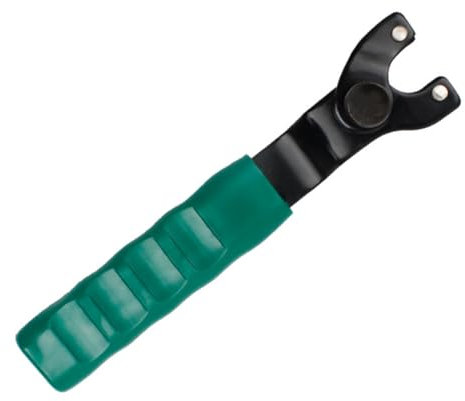 HOLIDYOYO Adjustable Pin Wrench Spanner for Angle Heavy-Duty Tool for Easy Disassembly of Angle Grinders and Marble Machines Comfortable Grip for -Term Use