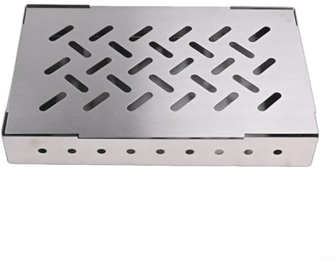 Disfruta de deliciosos alimentos ahumados con nuestra caja de barbacoa de acero inoxidable diseñada para exteriores